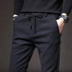 Pantalon Homme Ajusté Élégance Moderne