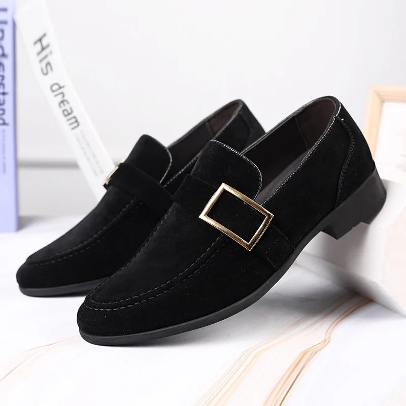 Mocassins Homme Boucle Élégance Moderne
