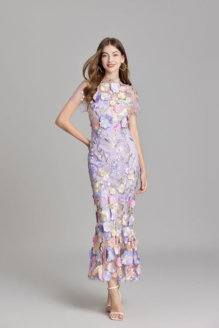 Robe Florale Femme Élégance Bohème