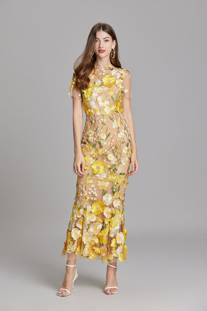 Robe Florale Femme Élégance Bohème