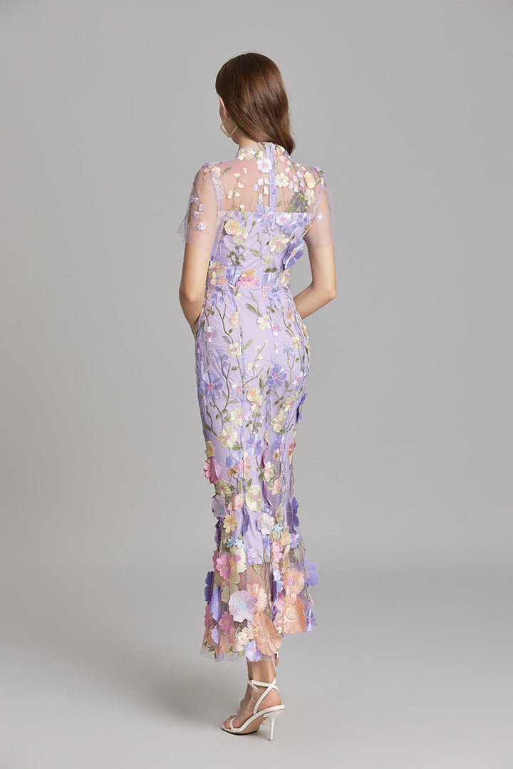 Robe Florale Femme Élégance Bohème