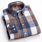 Chemise Homme à Carreaux Boutonnée