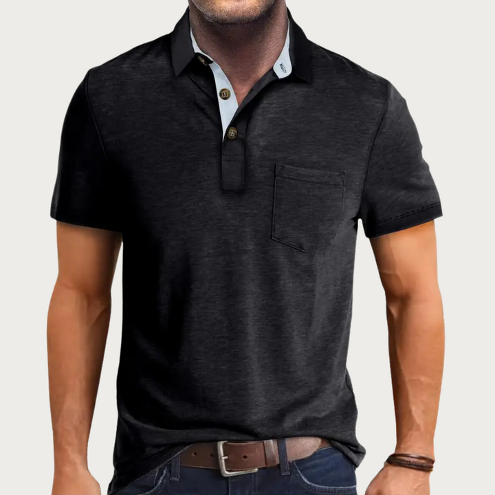 Polo Classique Manches Courtes Confort et Style Élégant