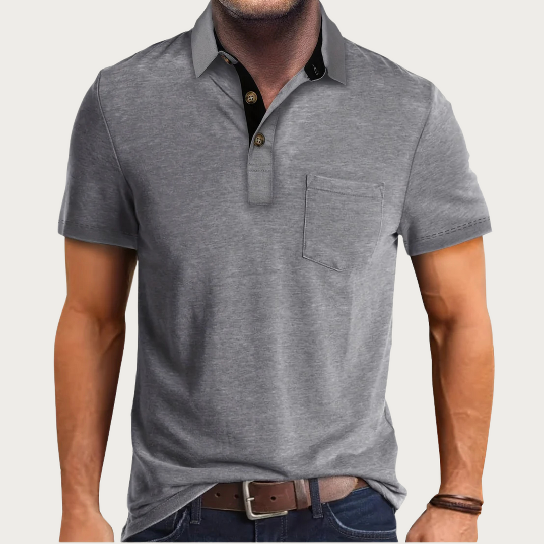Polo Classique Manches Courtes Confort et Style Élégant