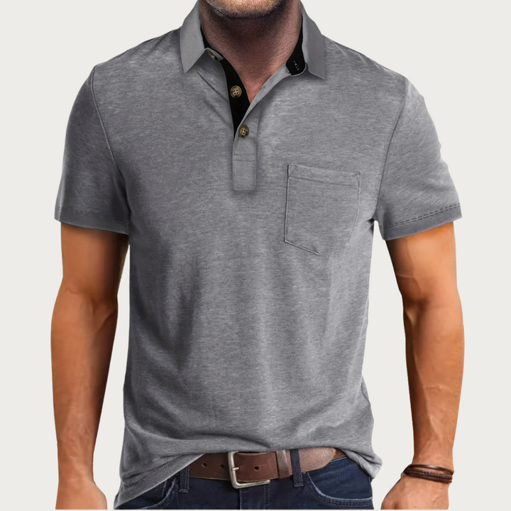 Polo Classique Manches Courtes Confort et Style Élégant