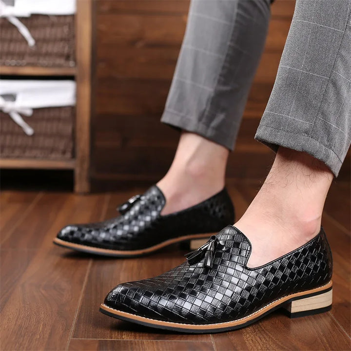 Mocassins Homme Tressés Élégance Premium