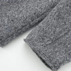 Veste Courte Texturée à Fermeture Zippée