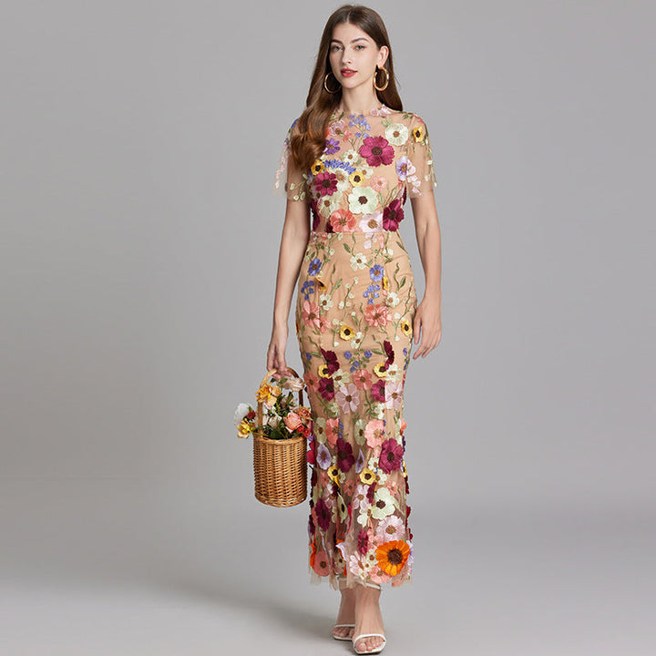 Robe Florale Femme Élégance Bohème