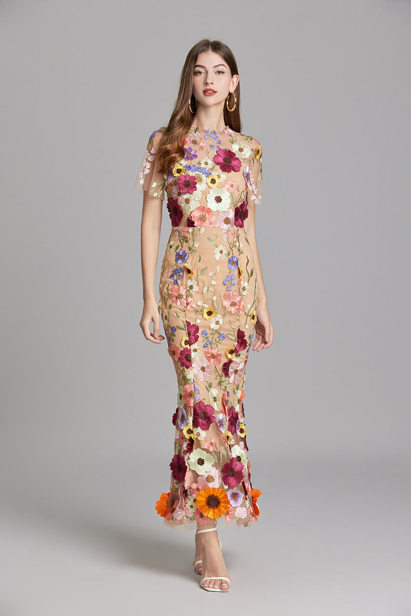 Robe Florale Femme Élégance Bohème
