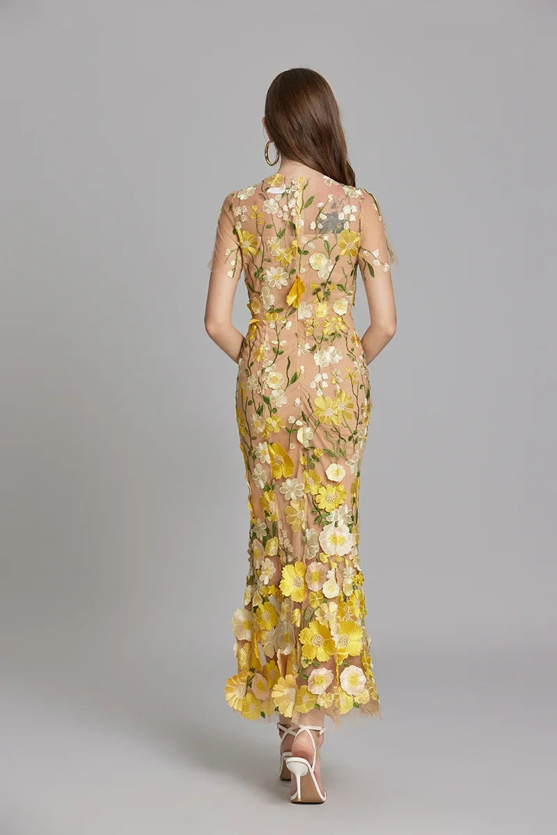 Robe Florale Femme Élégance Bohème