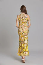 Robe Florale Femme Élégance Bohème