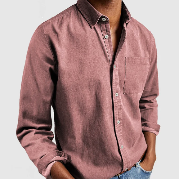 Chemise Homme Respirante Style Décontracté