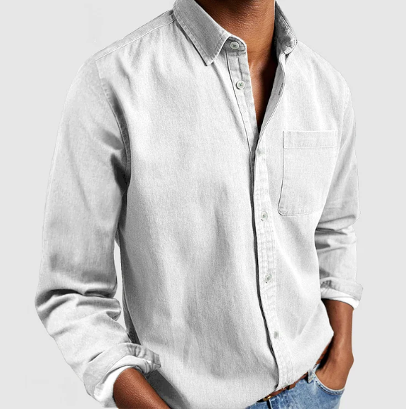 Chemise Homme Respirante Style Décontracté