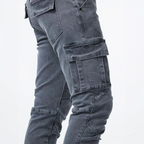Jean Cargo Homme Slim Tendance