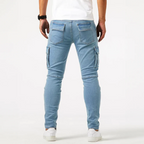 Jean Cargo Homme Slim Tendance