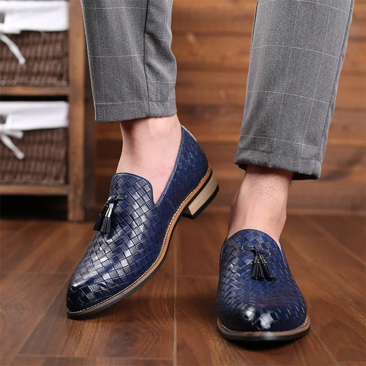 Mocassins Homme Tressés Élégance Premium