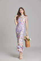 Robe Florale Femme Élégance Bohème