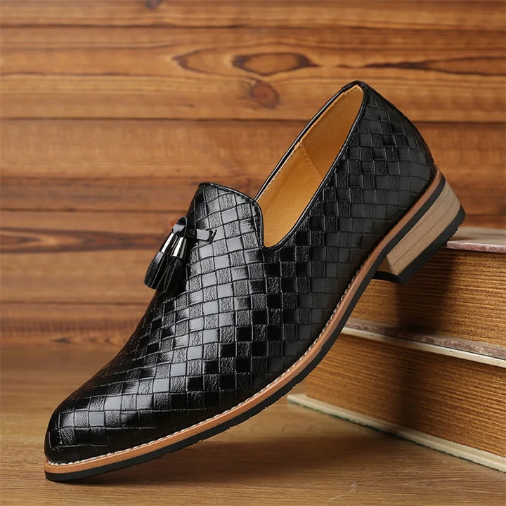 Mocassins Homme Tressés Élégance Premium