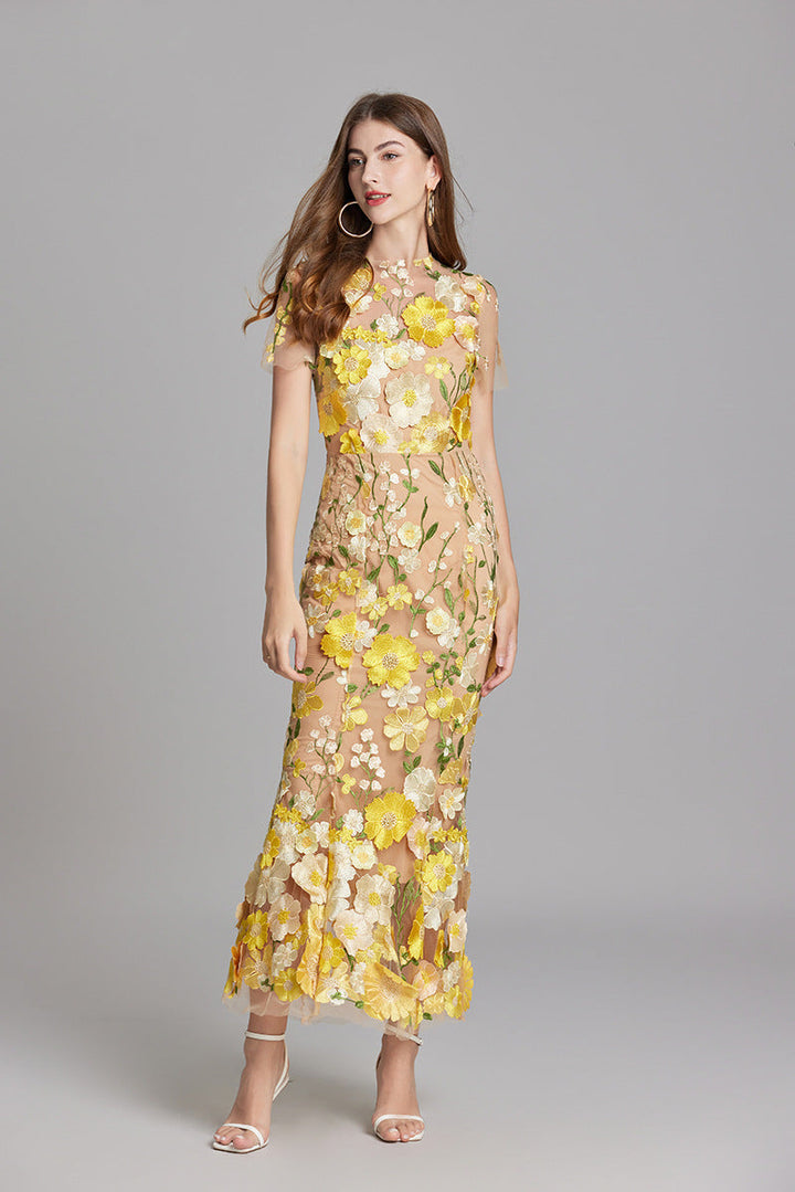 Robe Florale Femme Élégance Bohème
