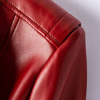 Veste Motard Effet Cuir à Fermeture Asymétrique