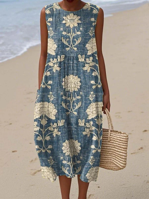 Robe Femme Fleurie Bohème Élégante