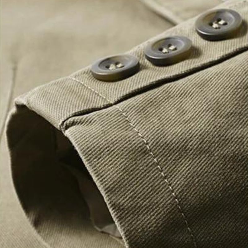 Blazer Décontracté en Coton Élégant Confort et Style Vintage