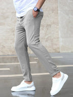 Pantalon Homme Chino Coupe Élégante