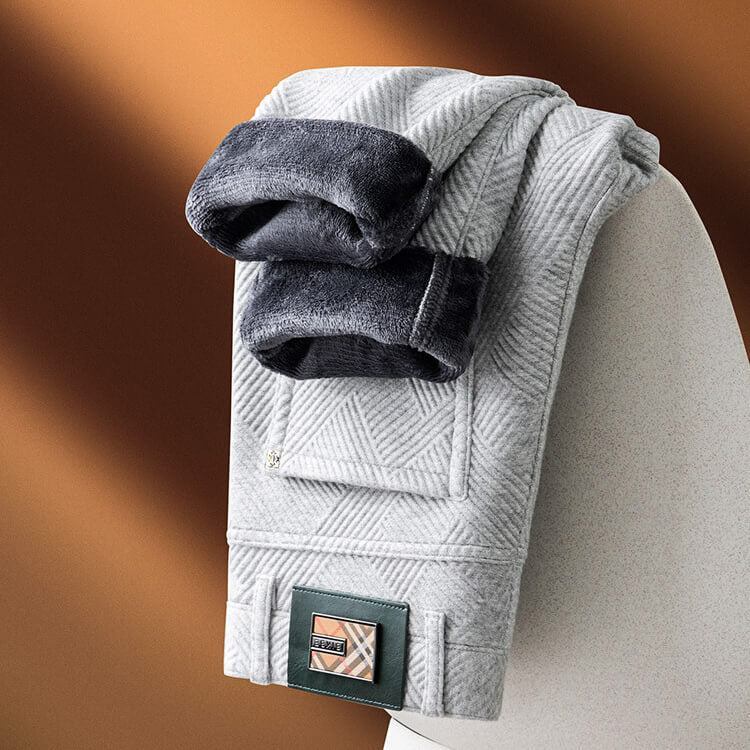 Pantalon Homme Côtelé Confort Hiver