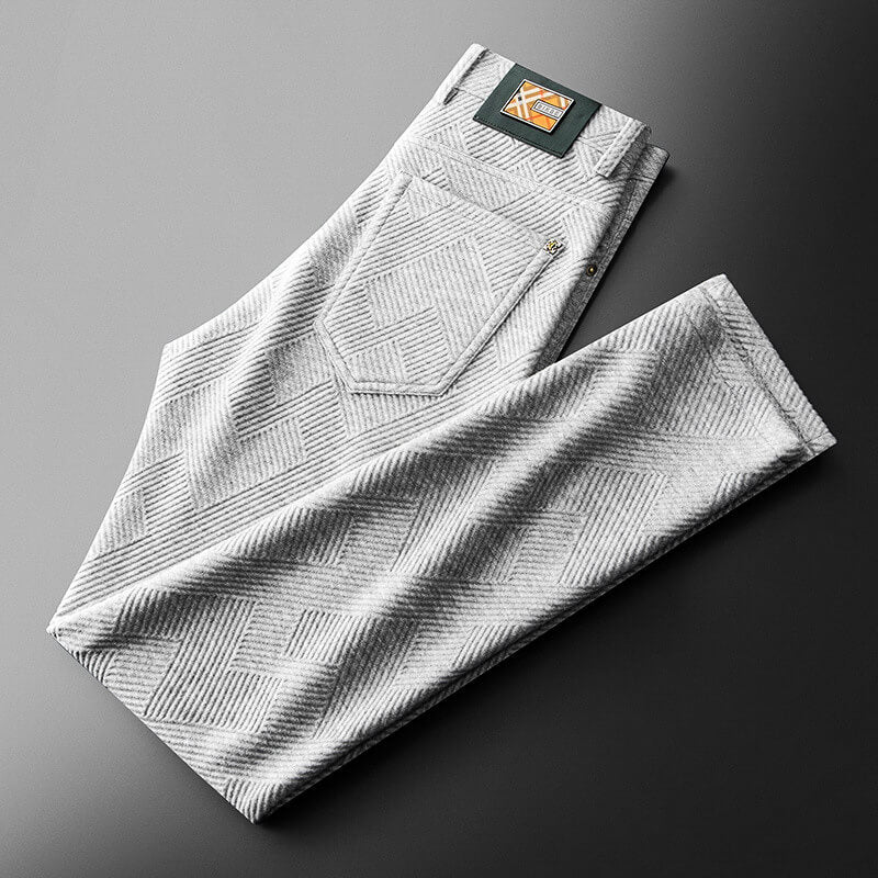 Pantalon Homme Côtelé Confort Hiver