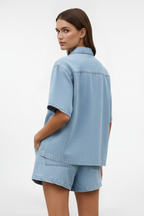Ensemble en Jean Deux Pièces Femme