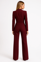 Combinaison Femme Tailleur Élégance Chic
