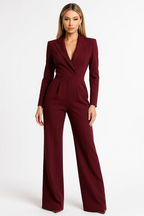 Combinaison Femme Tailleur Élégance Chic