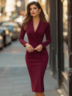 Robe Femme Blazer Élégance Chic