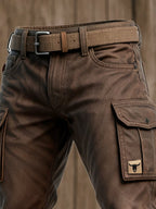 Pantalon Cargo Résistant Multi-Poches Confort et Style Outdoor