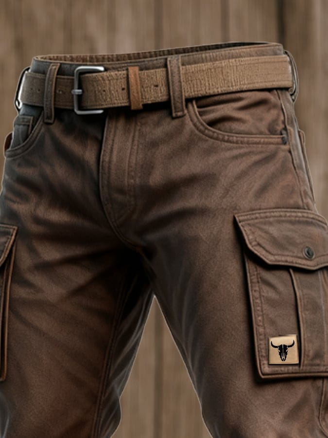 Pantalon Cargo Résistant Multi-Poches Confort et Style Outdoor
