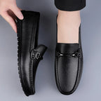 Mocassins en Cuir Élégants avec Boucle Confort et Style Moderne
