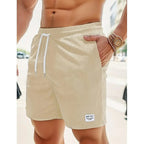 Short Homme à Taille Élastique avec Cordon
