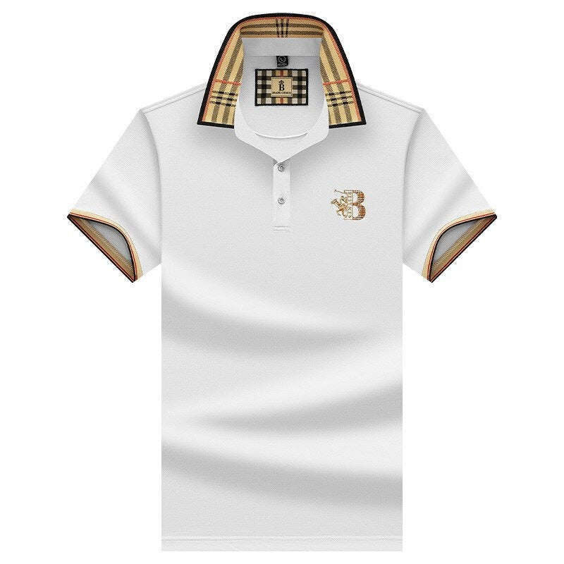 Polo Homme Luxe Broderie Élégante