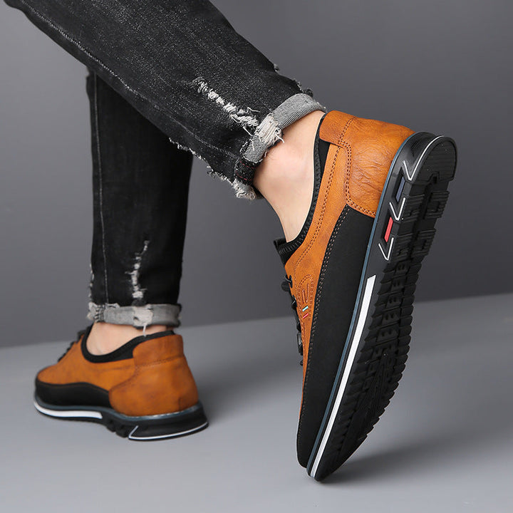Chaussures Habillées Décontractées en Cuir Confort et Élégance