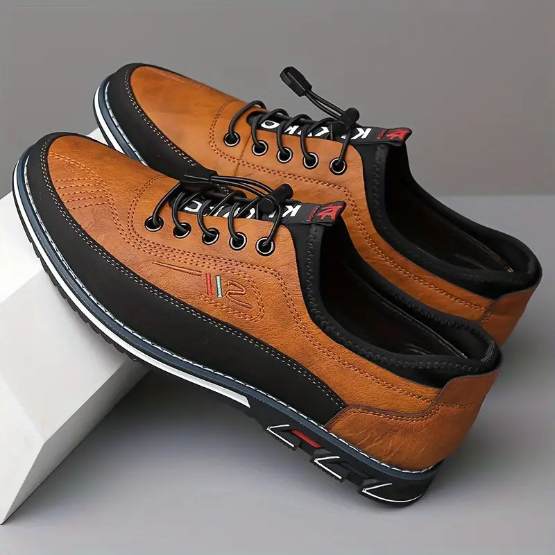 Chaussures Habillées Décontractées en Cuir Confort et Élégance