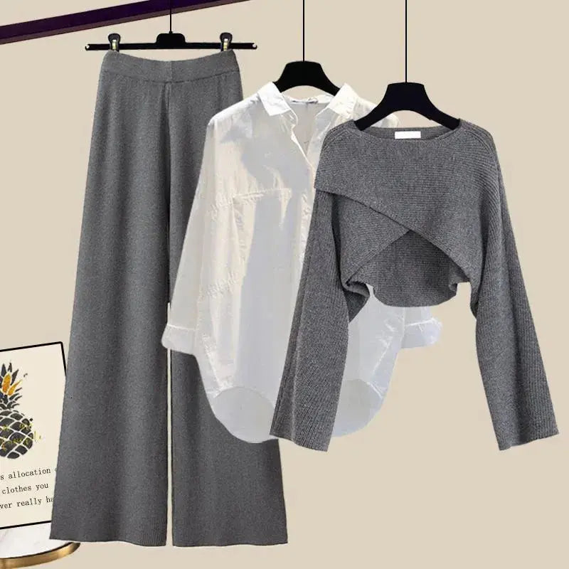 Ensemble Top Croisé et Jupe Longue Femme