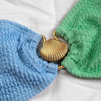 Maillot de Bain Deux Pièces Asymétrique Femme