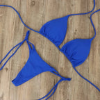 Maillot de Bain Deux Pièces Triangle Femme
