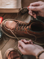 Bottes en Cuir Artisanales Robustes Confort et Style Vintage