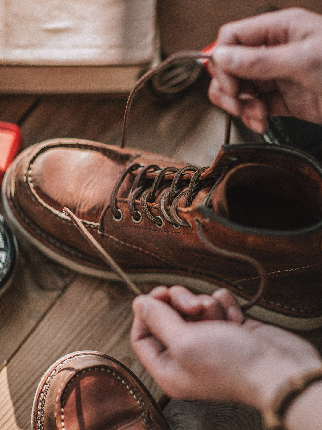 Bottes en Cuir Artisanales Robustes Confort et Style Vintage