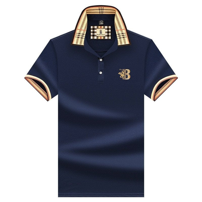 Polo Homme Luxe Broderie Élégante