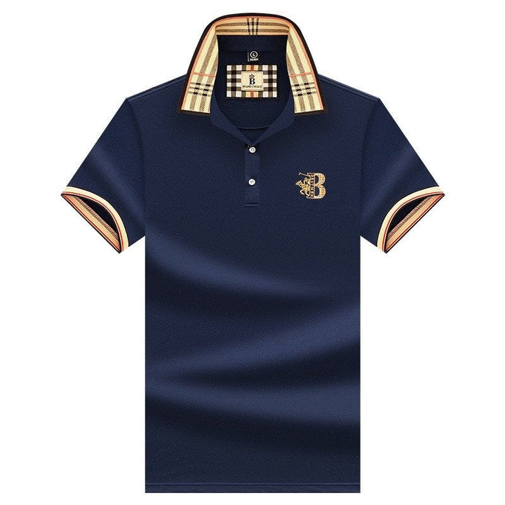 Polo Homme Luxe Broderie Élégante