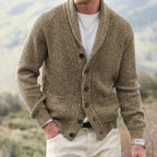 Cardigan Homme Col Châle Élégant