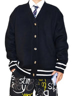 Cardigan à col en V pour homme