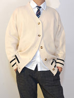 Cardigan à col en V pour homme